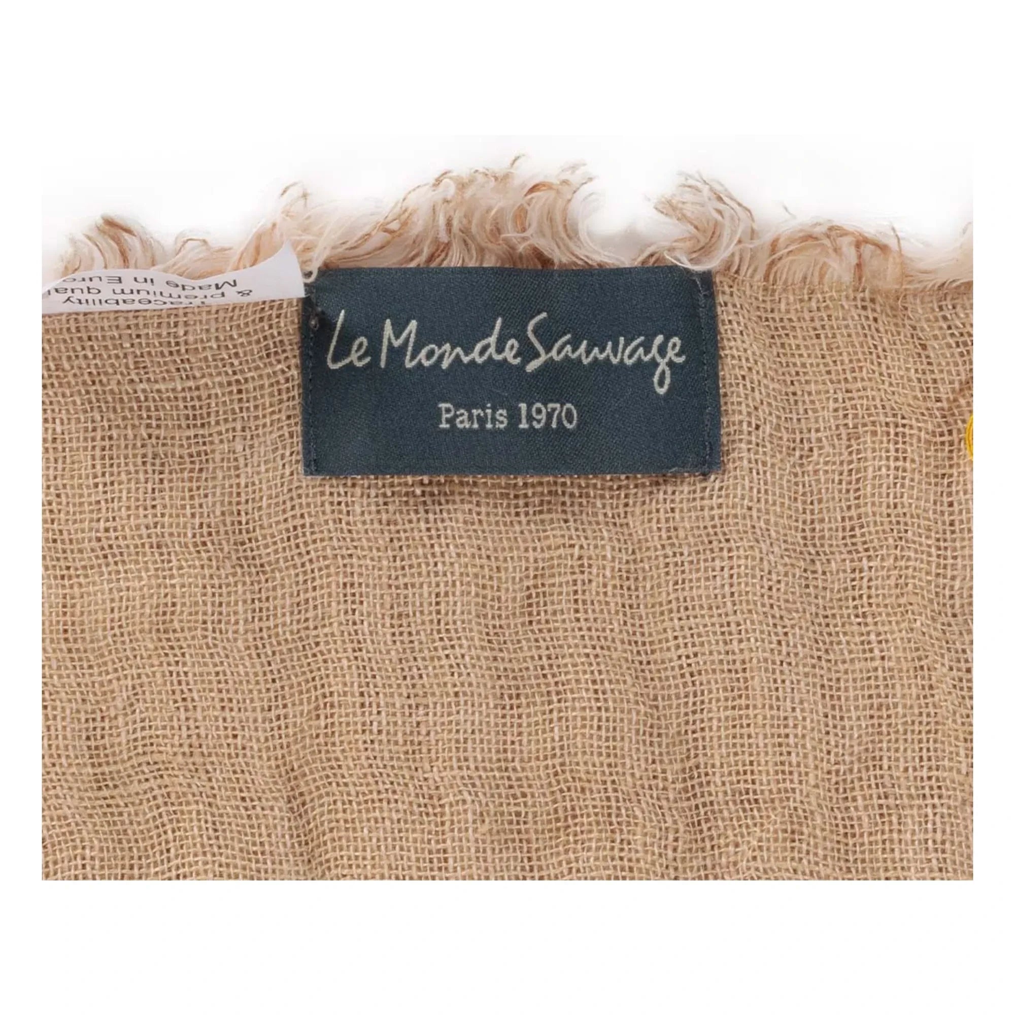 Le Monde Sauvage - Okapi keten örtü | Sarı