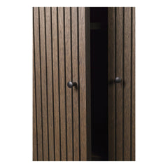 Ferm Living - Feststehender Schrank | Dunkle Eiche