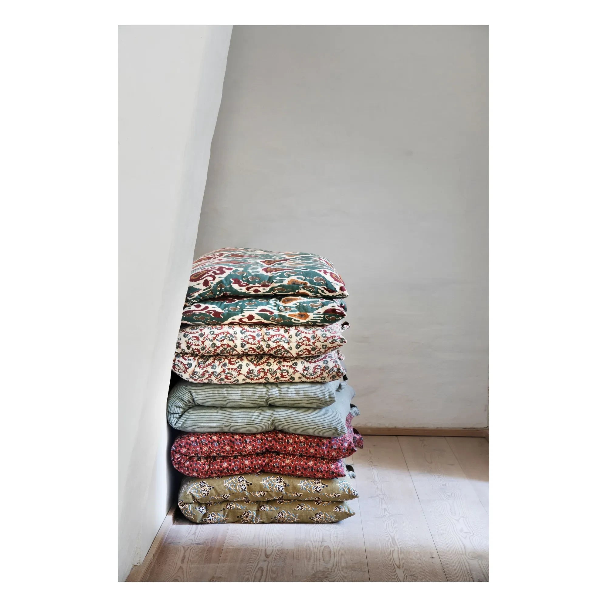 Madame Stoltz - Cotton floor mat | Sand