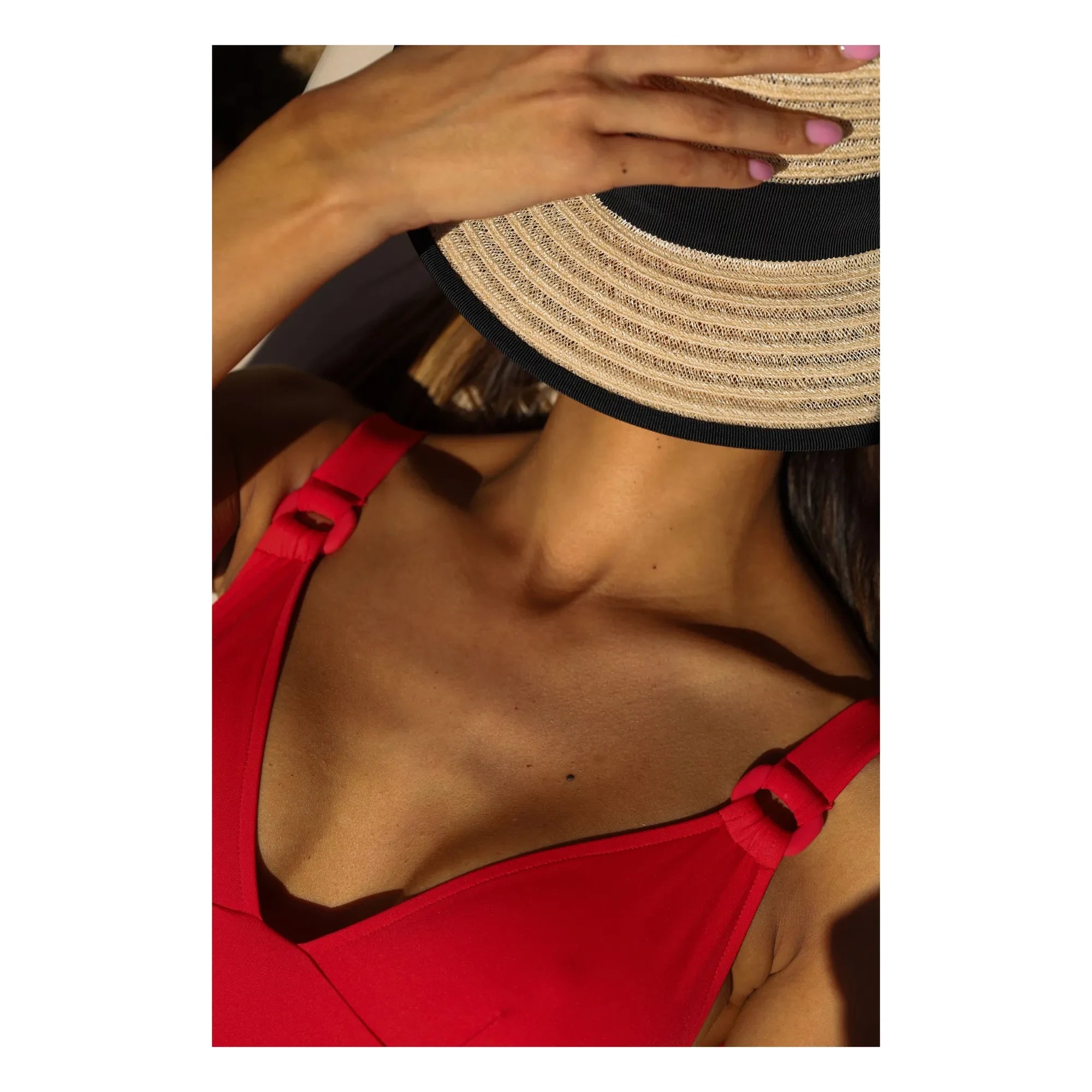 Anja Paris - L'Unique One-Piece Swimsuit | Red