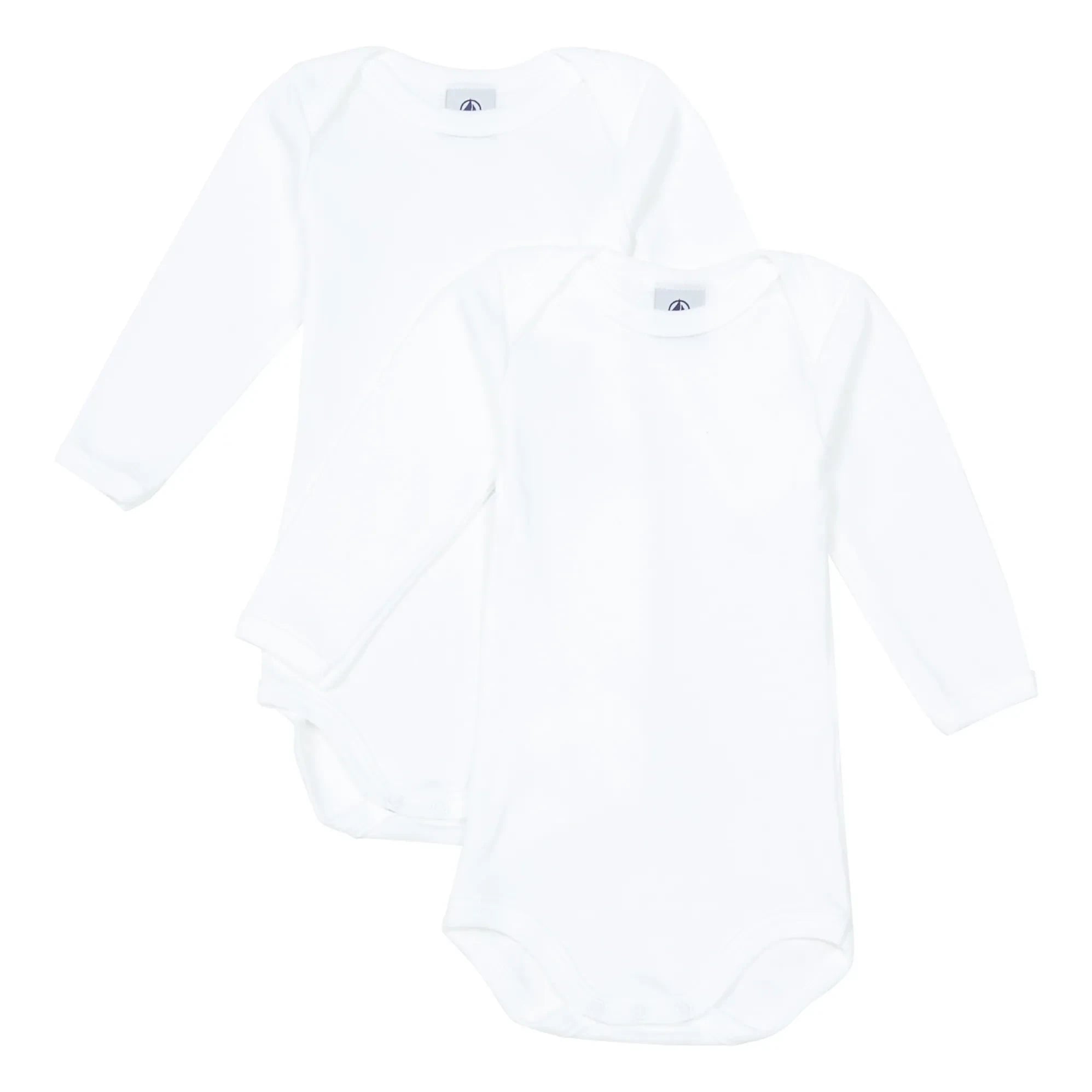 Petit Bateau - 2'li Organik Pamuk Body | Beyaz