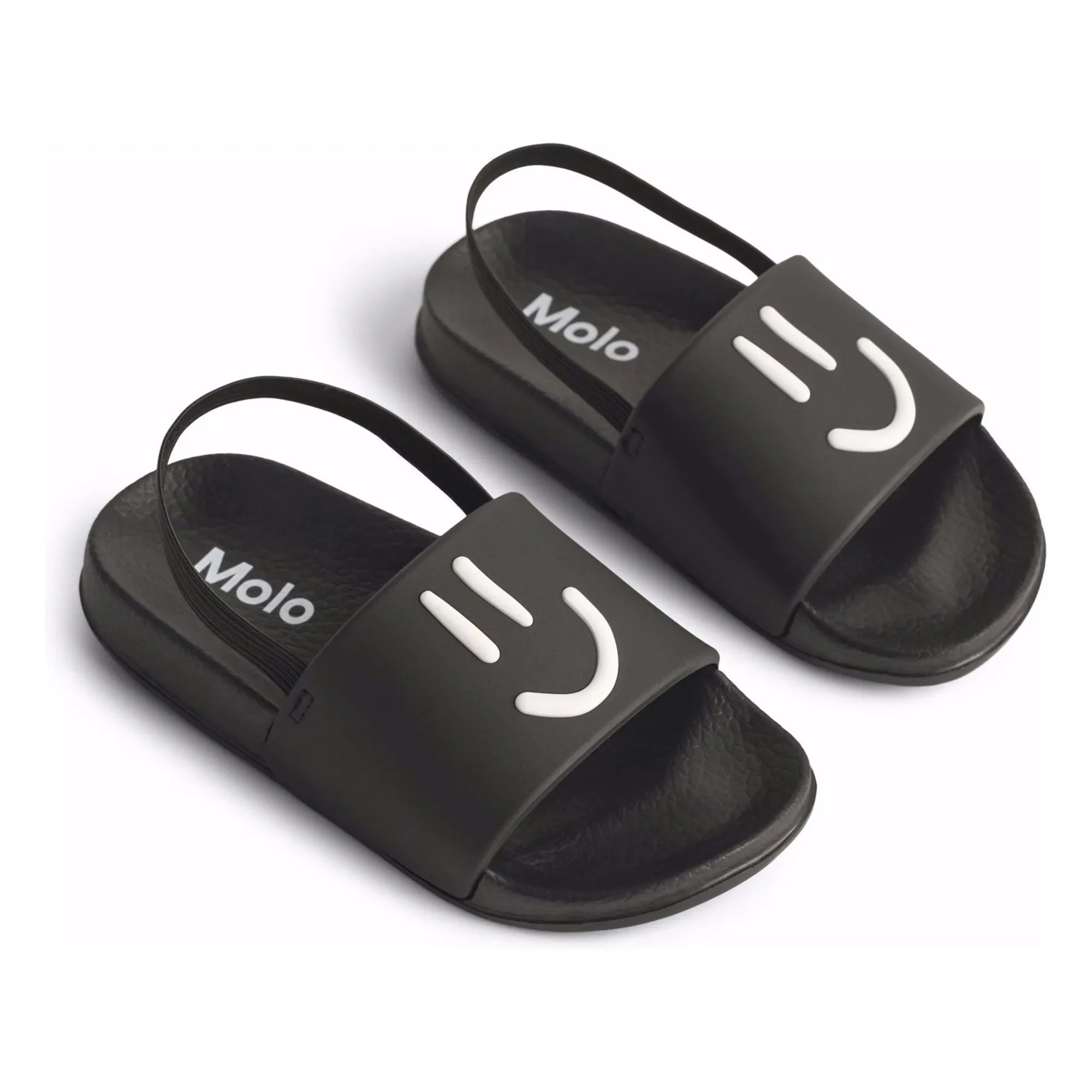 Molo - Zhappy Smile Plaj Sandaletleri | Siyah