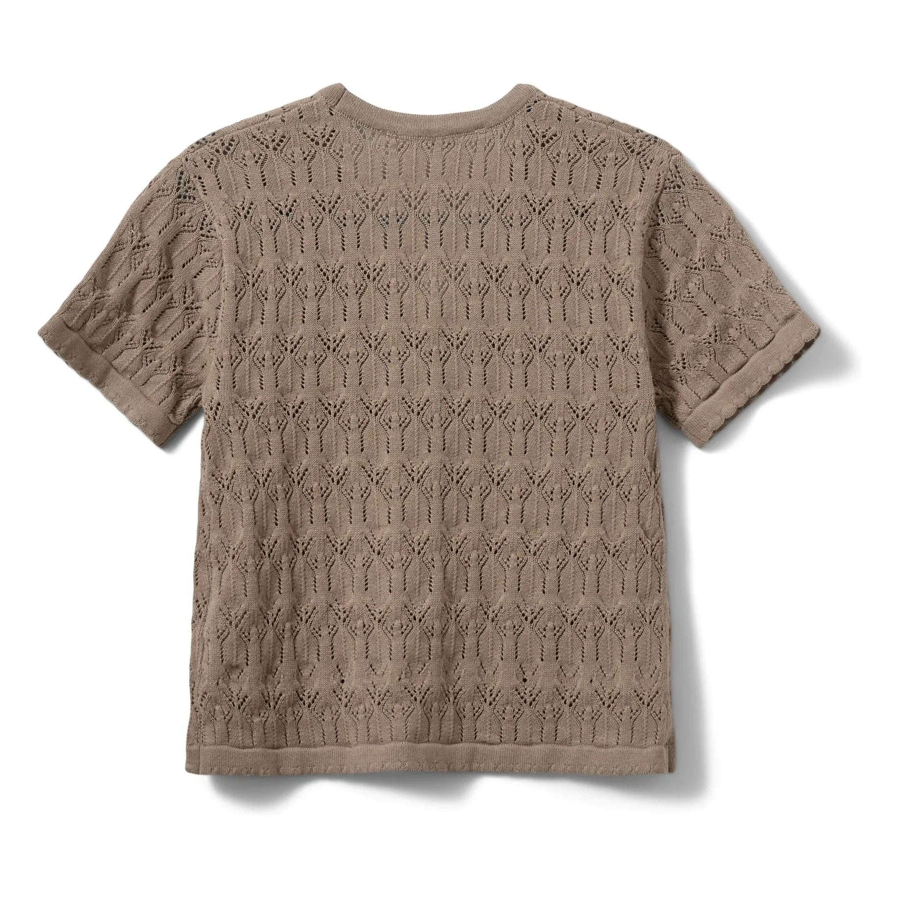Sofie Schnoor - Floriana Short Sleeve Knotted Cardigan | Beige