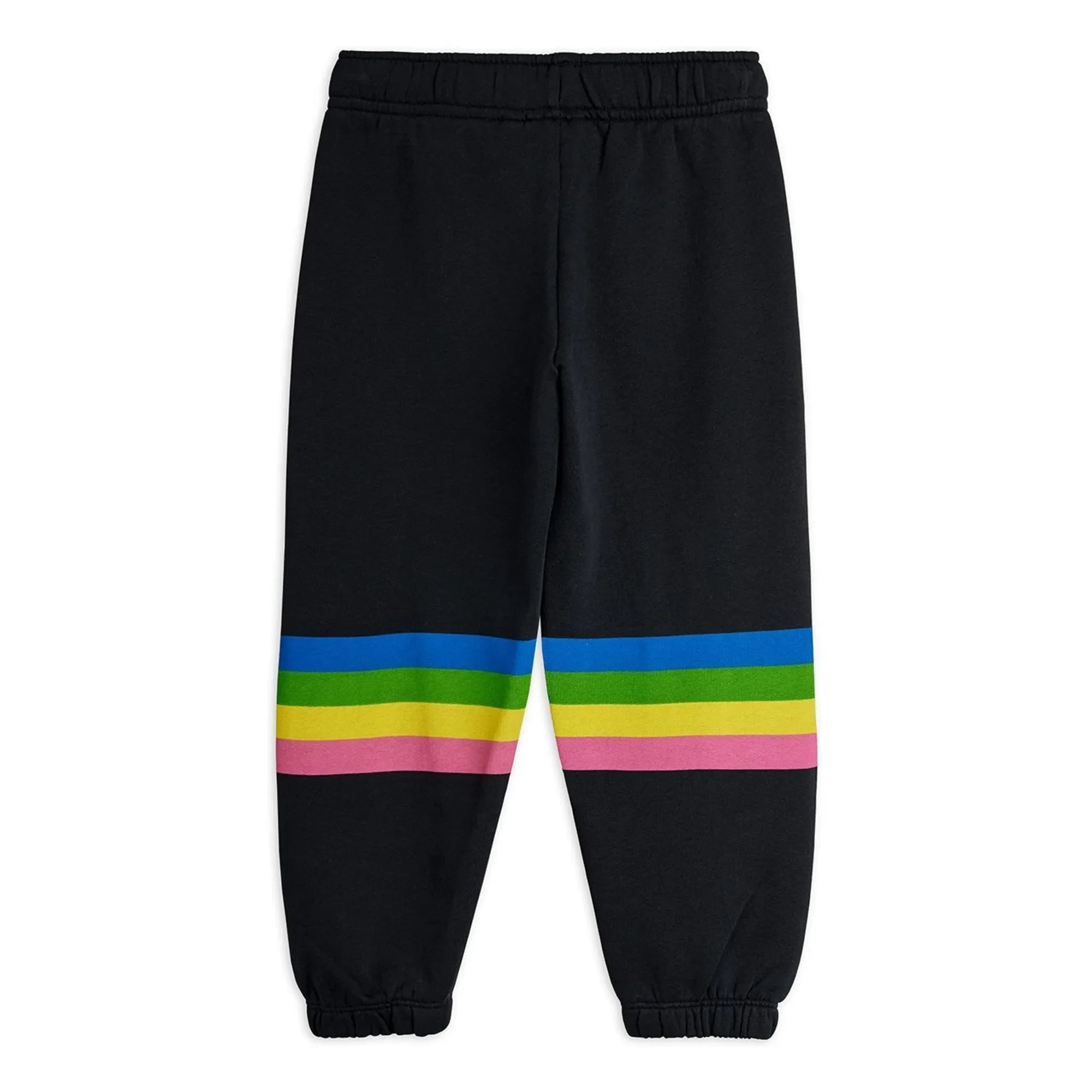 Mini Rodini - Alien Rainbow Jogger Bio-Baumwolle | Schwarz