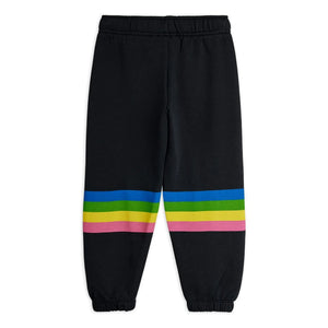 Mini Rodini - Alien Rainbow Jogger Bio-Baumwolle | Schwarz