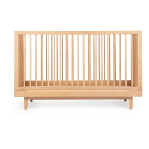 Nobodinoz - Pure Convertible Baby Crib 70x140 cm | Oak