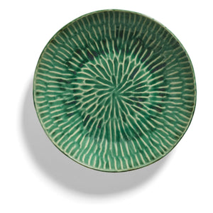 Serax - Plats Verde Lanza, Pascale Naessens - 2er Set | Grün