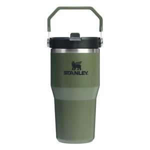 Stanley 1913 - İzole termos bardak - IceFlow Flip Straw 2.0 | Krom yeşili