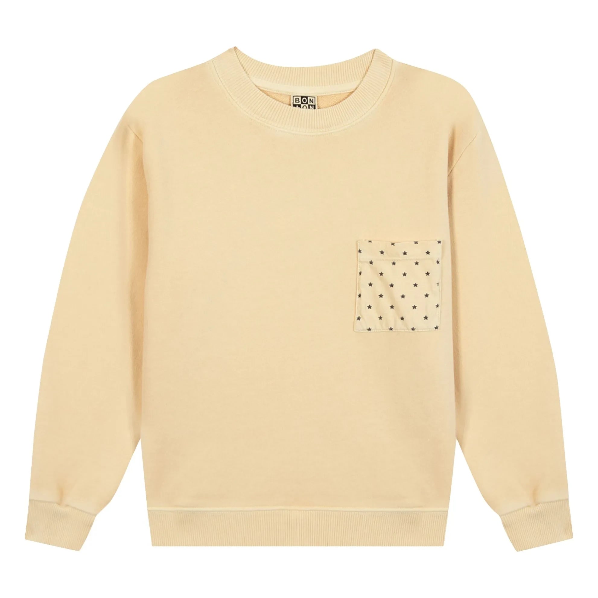 Bonton - Narciss Stern-Kapuzenpullover | Vanille