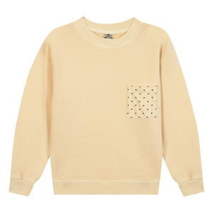Bonton - Narciss Stern-Kapuzenpullover | Vanille