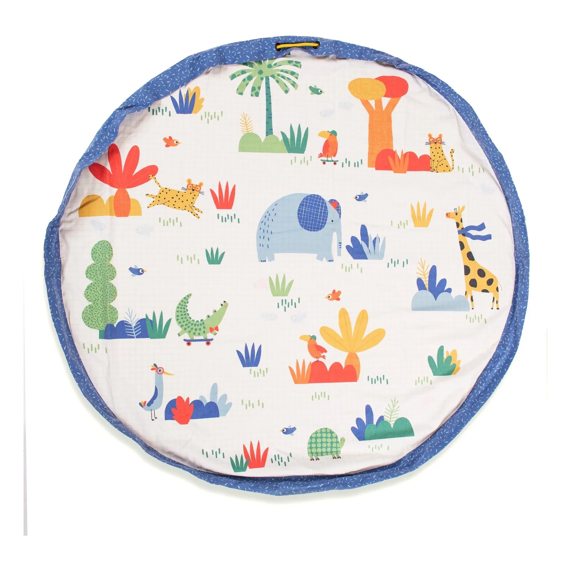 Play and Go - Noomad Puce et Pilou Tasche/Spielmatte - Play&Go x Moulin Roty | Blau