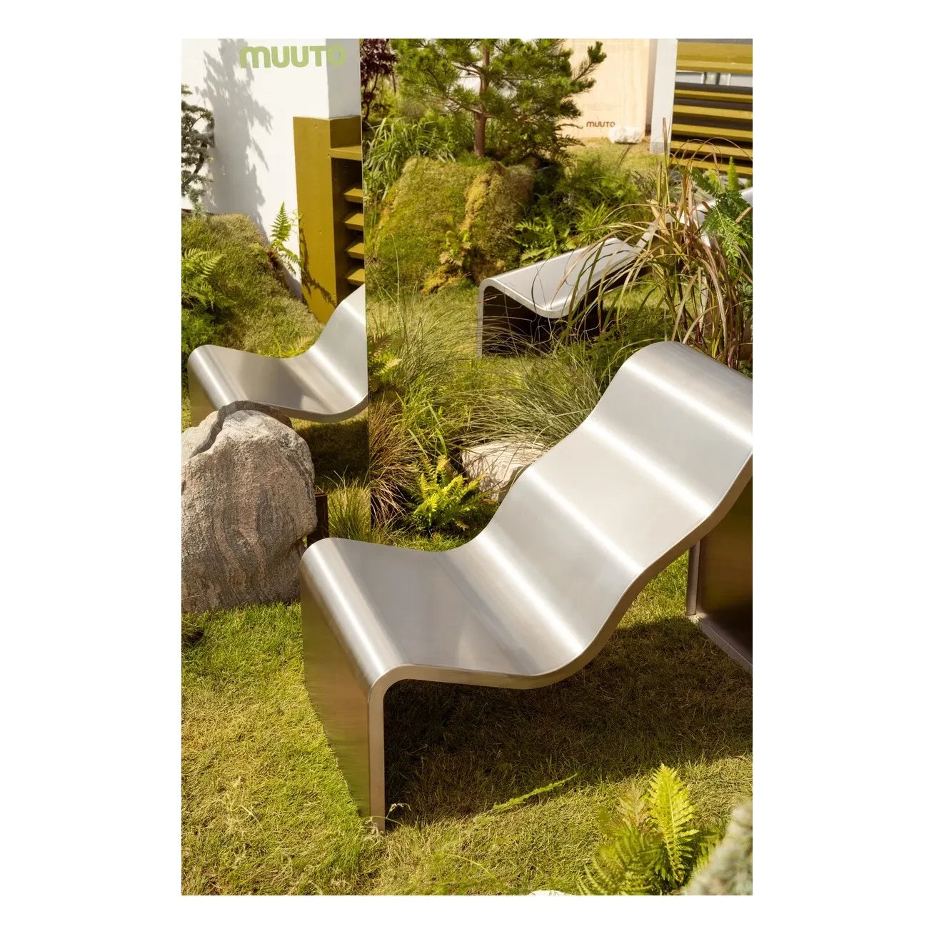 Muuto - Dream View 100 cm Bench, Lise Vester | Çelik