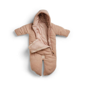 Elodie Details Baby Overall - Pink Bouclé-Pramsuits-Pink Boucle-0-6m | Natural Baby Shower