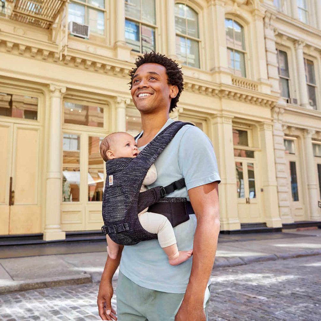 Ergobaby Aerloom Baby Carrier - Onyx-Baby Carriers- | Natural Baby Shower