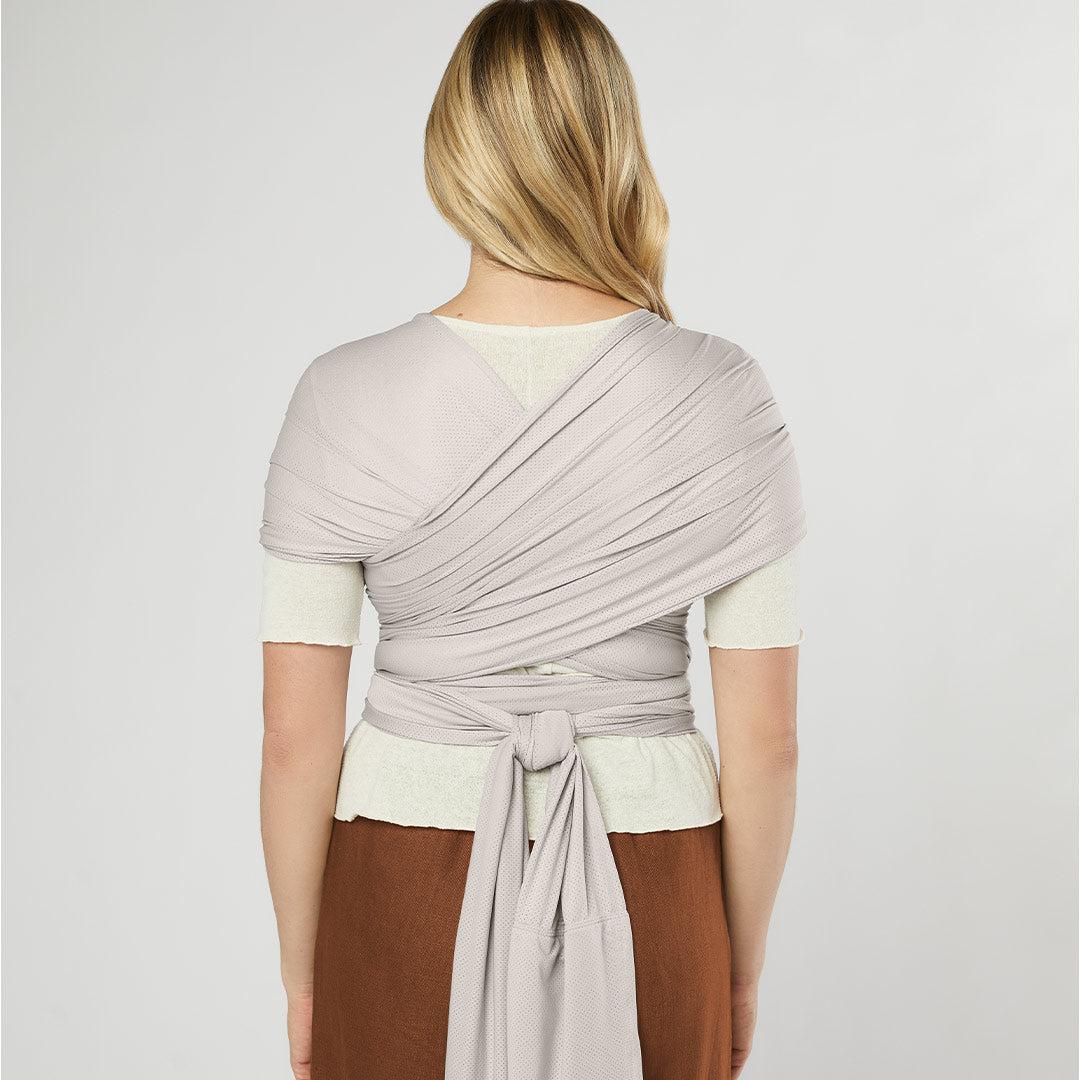 Ergobaby Aura Mesh Baby Wrap - Soft Grey Mesh-Baby Carriers-Soft Grey Mesh- | Natural Baby Shower