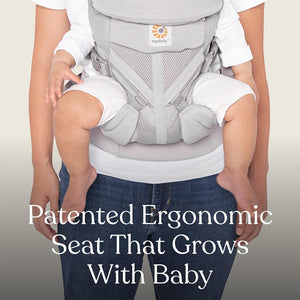 Ergobaby Omni Classic Cool Air Mesh Carrier - Onyx Black-Baby Carriers-Black- | Natural Baby Shower