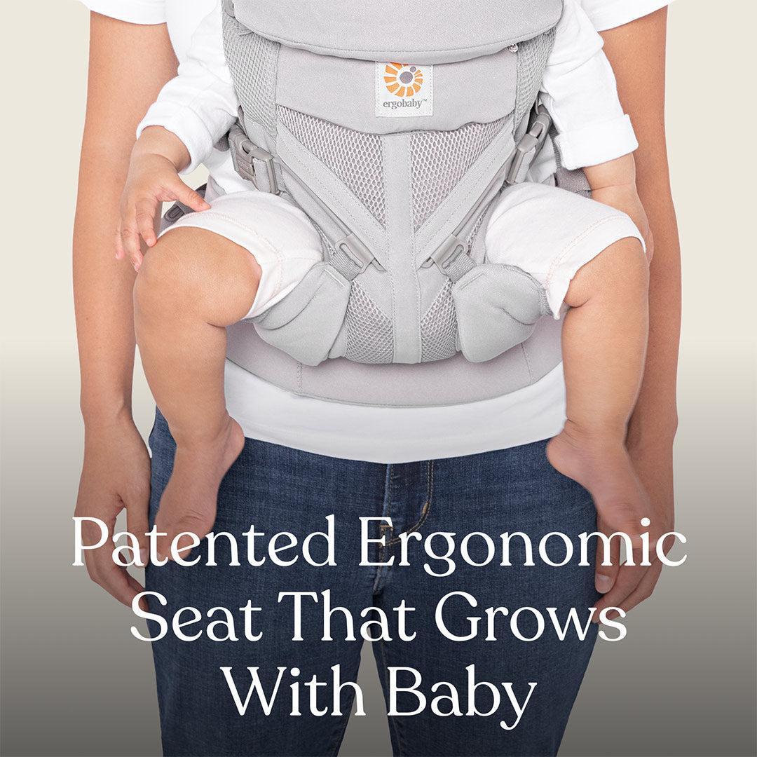 Ergobaby Omni Classic Cool Air Mesh Carrier - Onyx Black-Baby Carriers-Black- | Natural Baby Shower