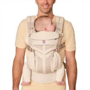 Ergobaby Omni Classic Mesh Baby Carrier - Natural Beige-Baby Carriers-Natural Beige-One Size | Natural Baby Shower