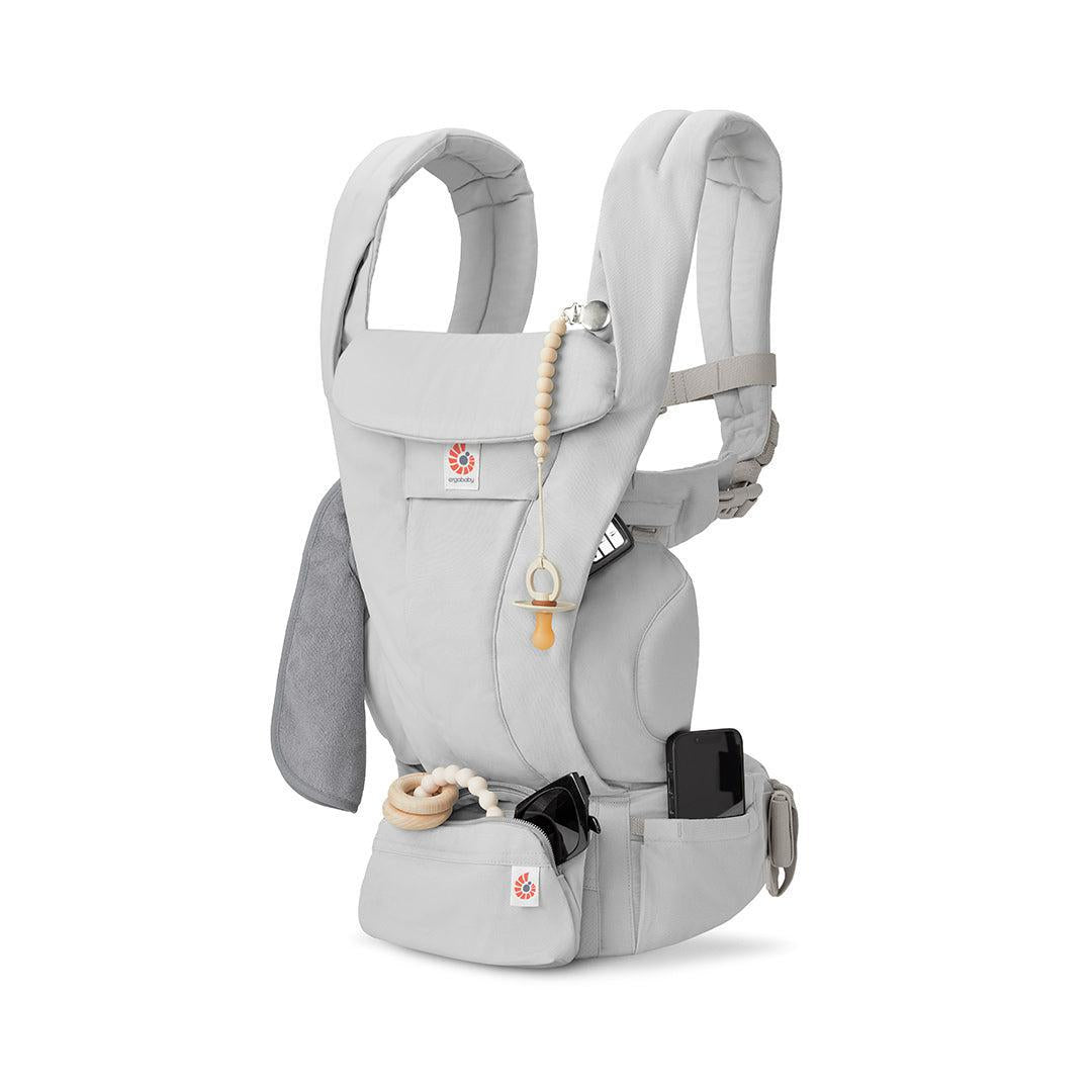 Ergobaby Omni Deluxe Cotton - Pearl Grey-Baby Carriers-Pearl Grey- | Natural Baby Shower