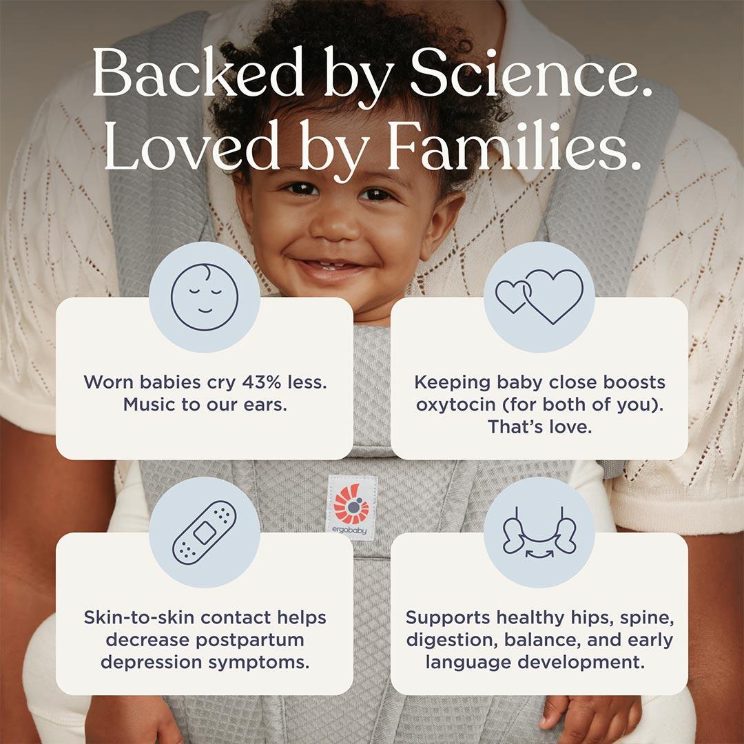 Ergobaby Omni Deluxe Cotton - Onyx Black-Baby Carriers-Onyx Black- | Natural Baby Shower