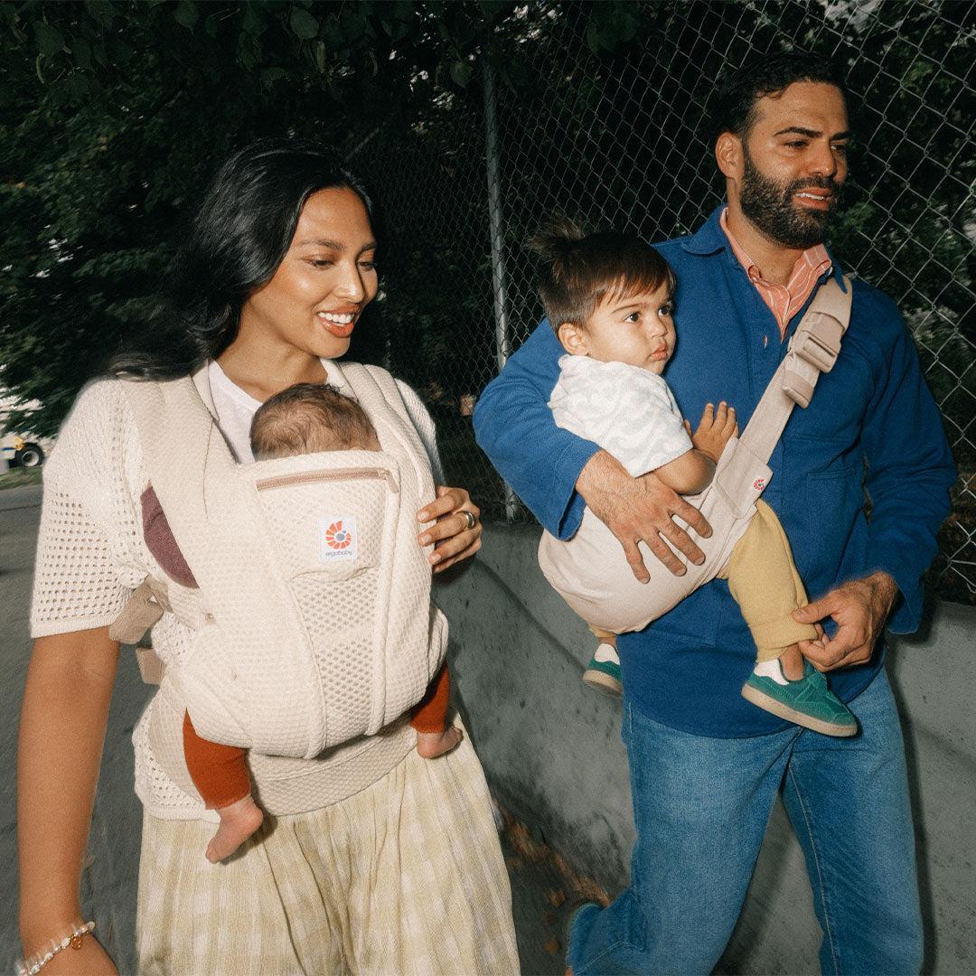 Ergobaby Upsie Sling Carrier - Natural Beige-Baby Carriers-Natural Beige-One Size | Natural Baby Shower