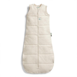 ergoPouch Organic Winter Jersey Sleeping Bag - 2.5 TOG - Oatmeal-Sleeping Bags-Oatmeal-3-12m | Natural Baby Shower