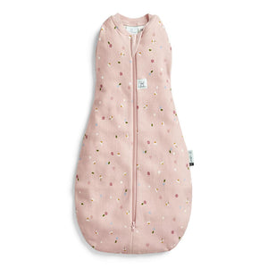 ergoPouch Organic All Year Cocoon Swaddle Sleeping Bag - 1 Tog - Daisies-Sleeping Bags- | Natural Baby Shower