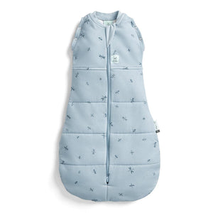 ergoPouch Organic Winter Cocoon Swaddle Sleeping Bag - 2.5 TOG - Dragonfly-Sleepsack Swaddles-Dragonfly-0-3m | Natural Baby Shower