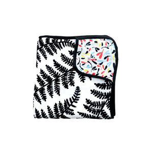 Etta Loves Muslin Blanket - Plant-Blankets- | Natural Baby Shower