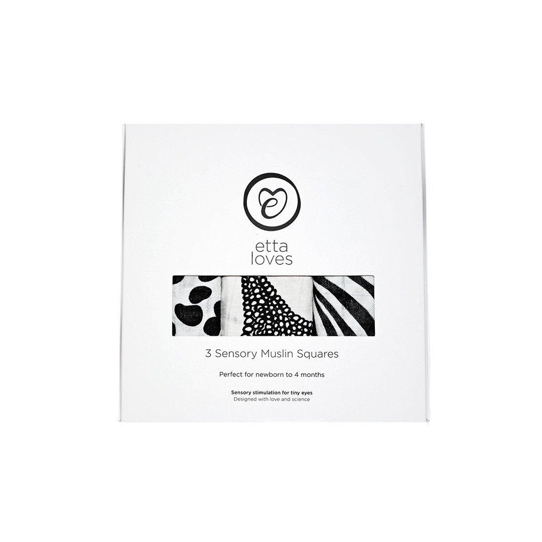 Etta Loves Muslins - Animals - 3 Pack-Muslin Wraps-Animals- | Natural Baby Shower