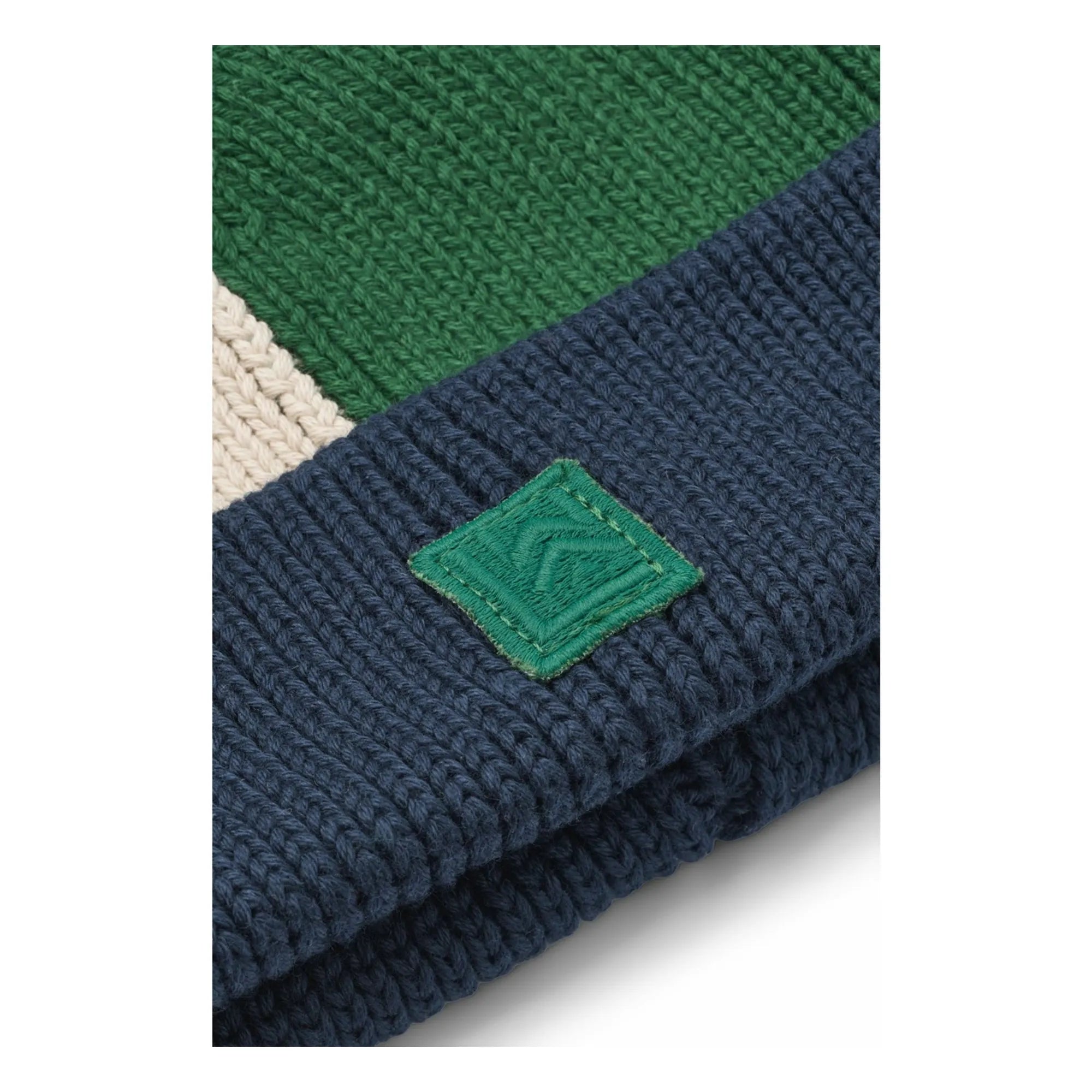 Liewood - Ezra Colorblock organik pamuk şapka | Lacivert