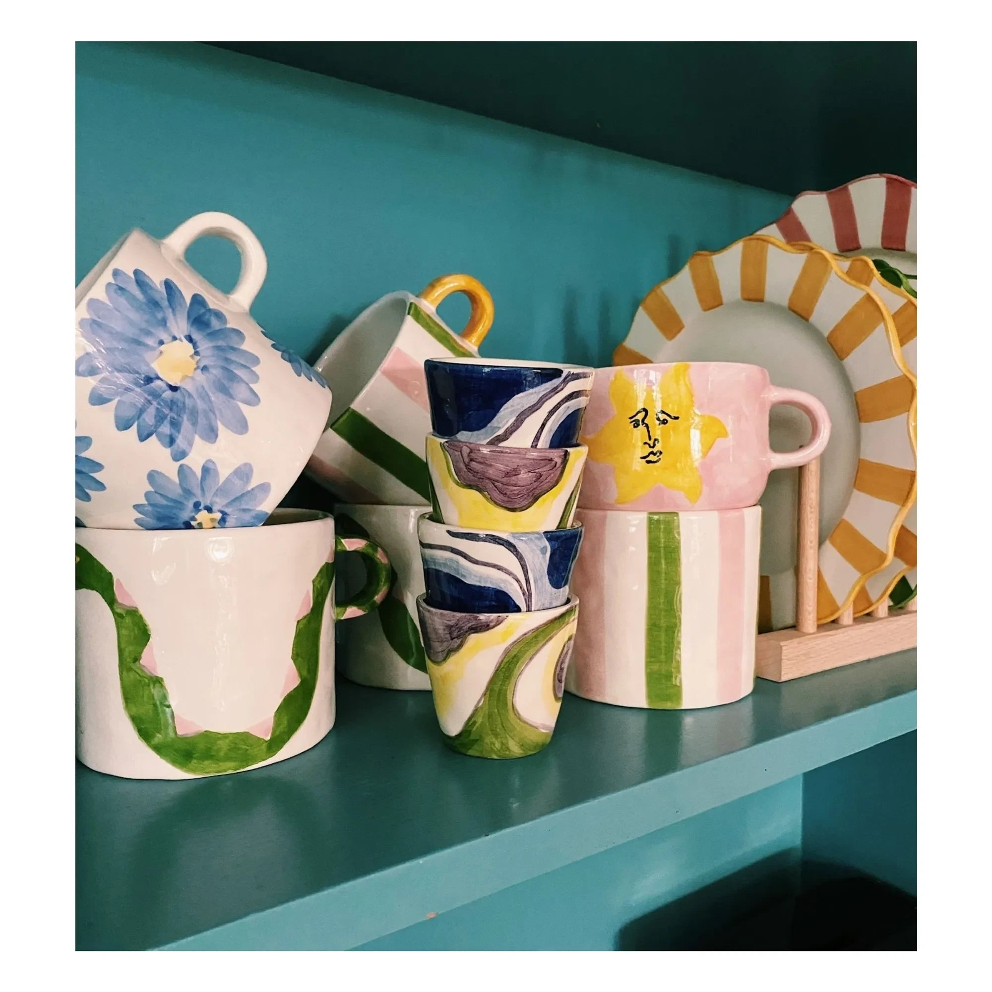 Anna + Nina - Psychedelische Tasse