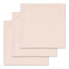 Konges Sløjd - Stipie organik pamuklu bezler - 3'lü set | Pembe