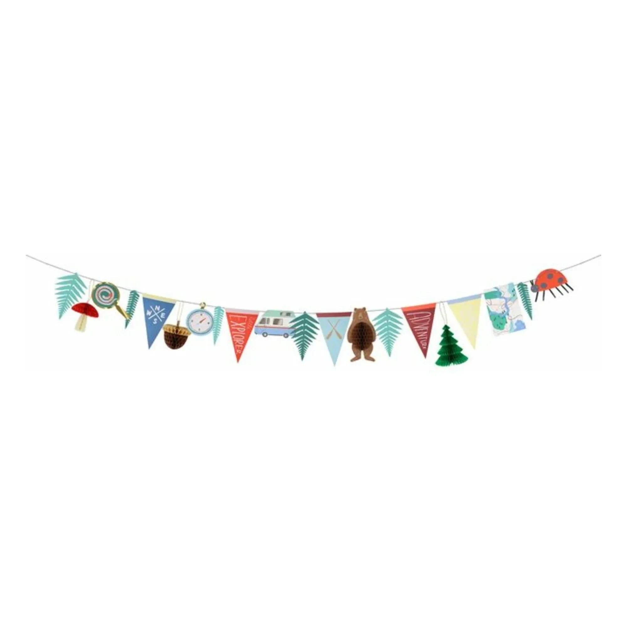 Meri Meri - Garland Kamp Macerası