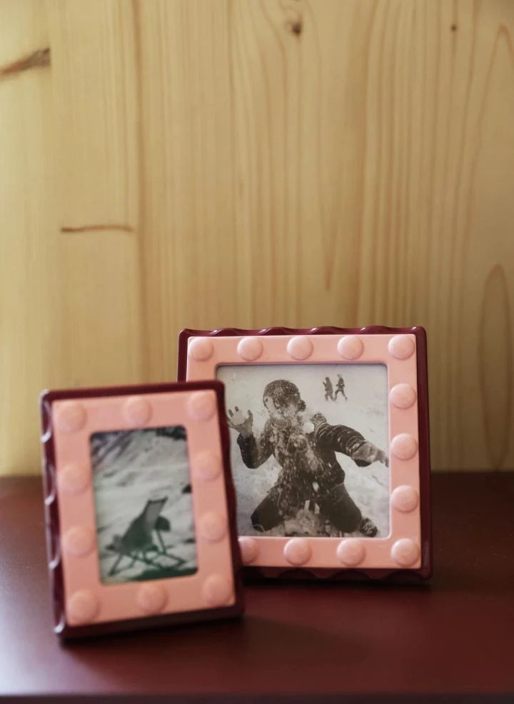 &Klevering - Facet Fotoğraf Çerçevesi | Fuşya