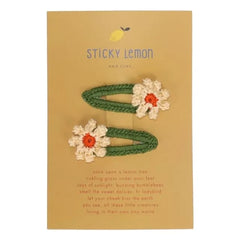 Sticky Lemon - 2’li Daisy toka seti | Sarı