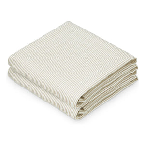 Cam Cam - Gestreifte Stoffwindeln - 2er Set | Camel