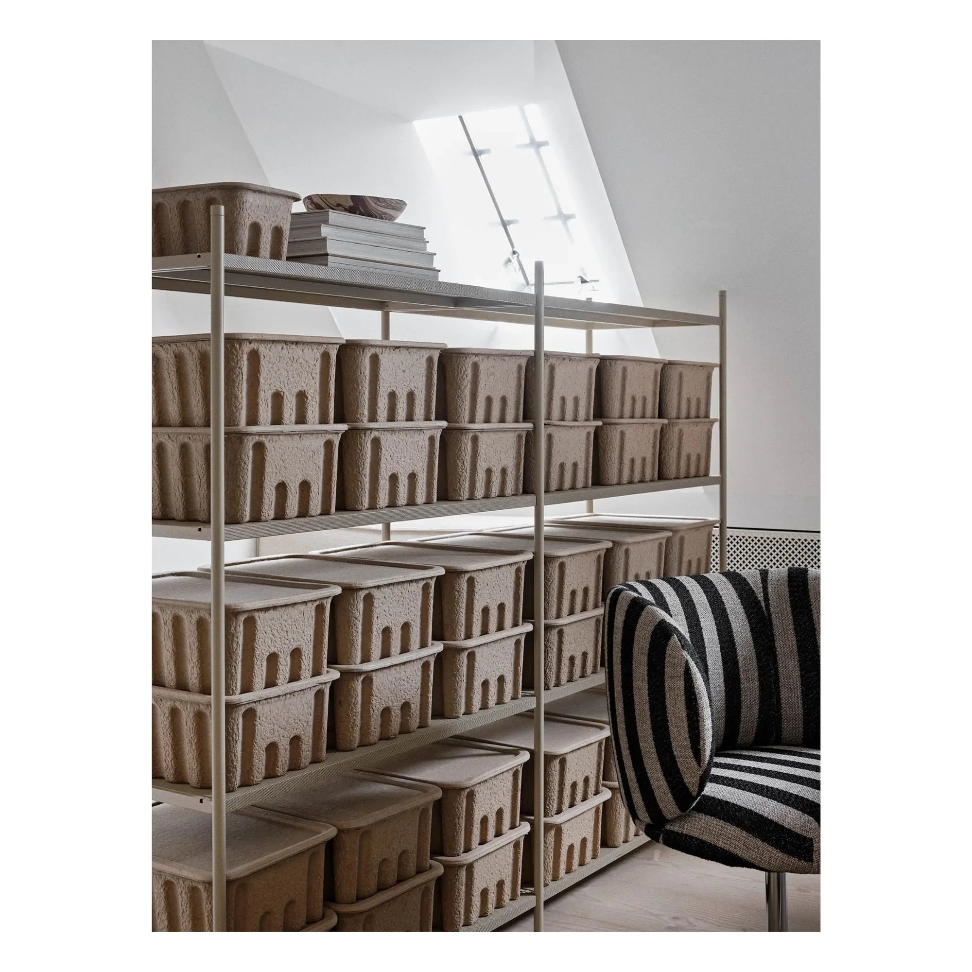 Ferm Living - Kağıt Saklama Kutusu - 2'li Set