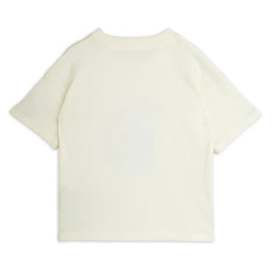 Mini Rodini - Mouffette organik pamuk Tişört | Ekru
