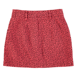 Sisters Department - Pamuk Leopar Etek | Framboise