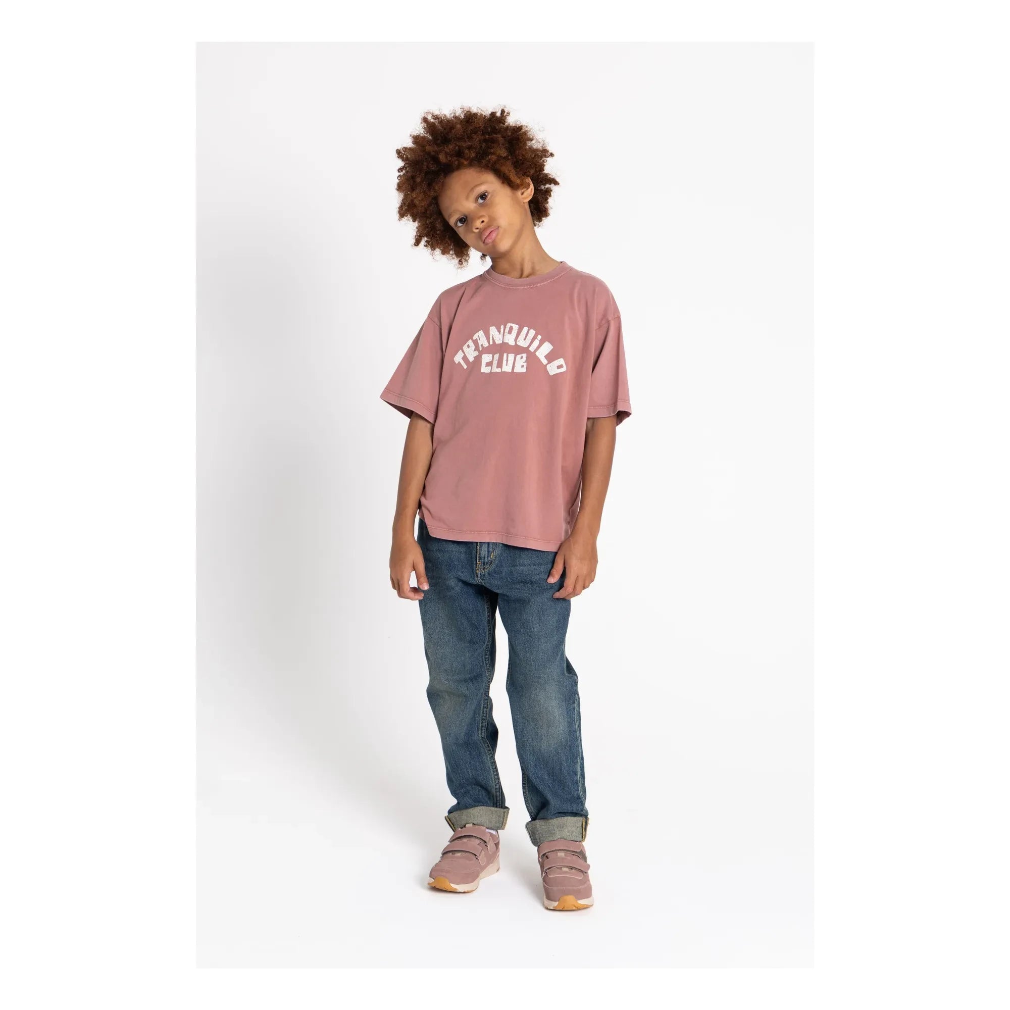 Hundred Pieces - Finn T-Shirt aus Bio-Baumwolle | Plum