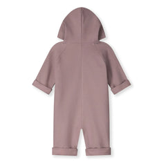 Gray Label - Bio-Baumwoll-Overall mit Kapuze | Pflaume