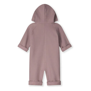 Gray Label - Bio-Baumwoll-Overall mit Kapuze | Pflaume