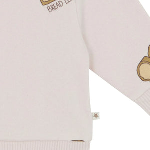 Bonton - Pembe Smily Bread Sweatshirt