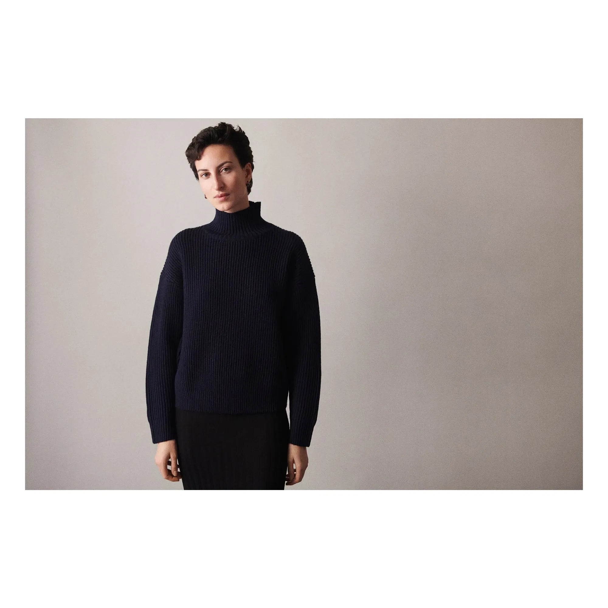FUB - Rohwollpullover - Damenkollektion | Marine