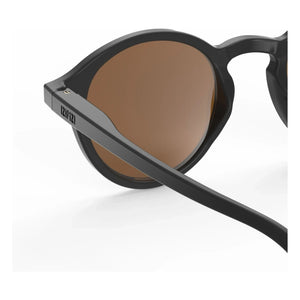 IZIPIZI - Sonnenbrille #D Junior | Glänzend Schwarz