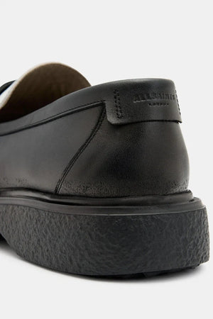 AllSaints Gibbs Chain Loafer Deri Mokasen