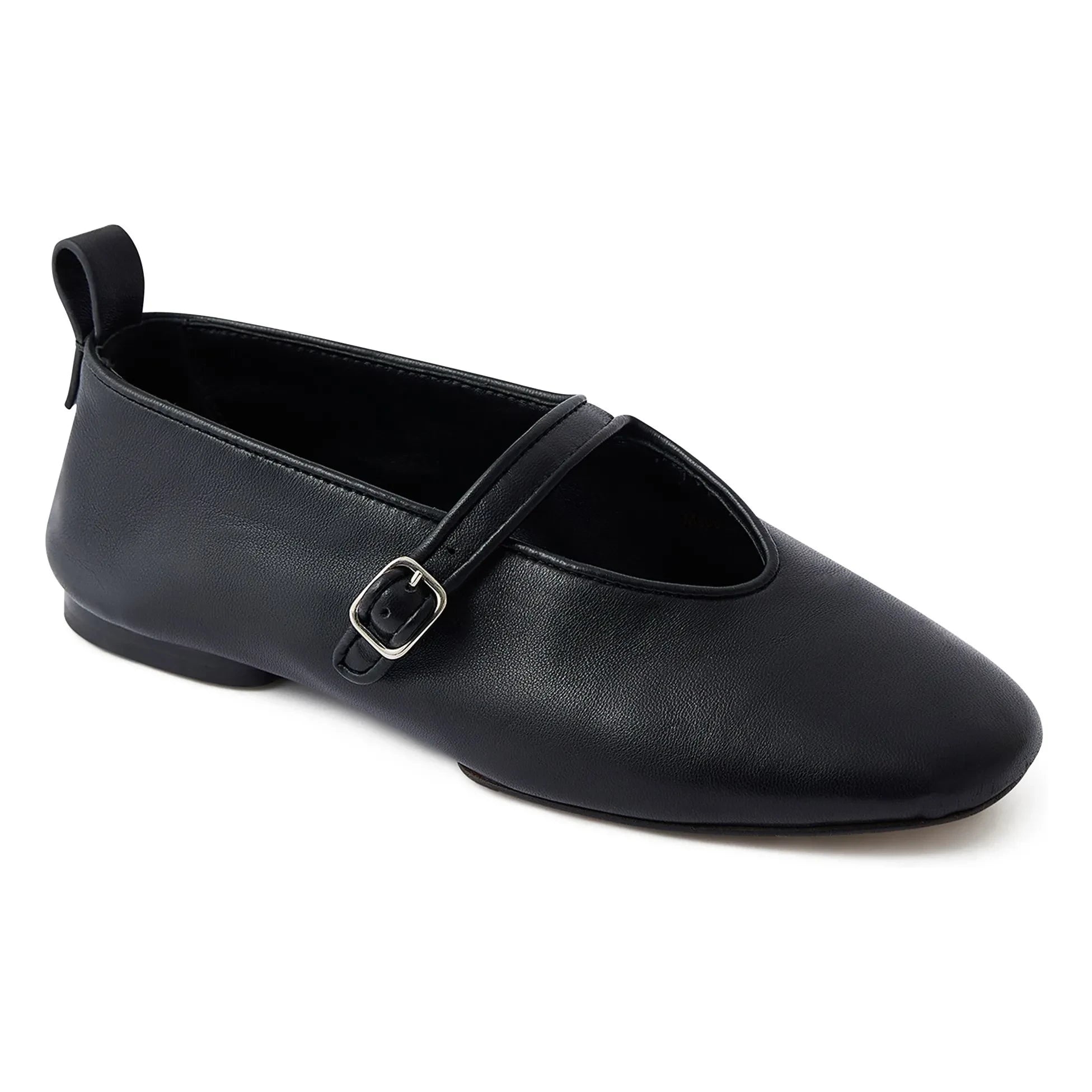Soeur - Madeline Lederballerinas | Schwarz