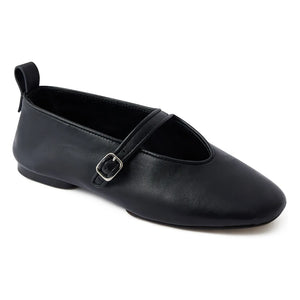 Soeur - Madeline Lederballerinas | Schwarz