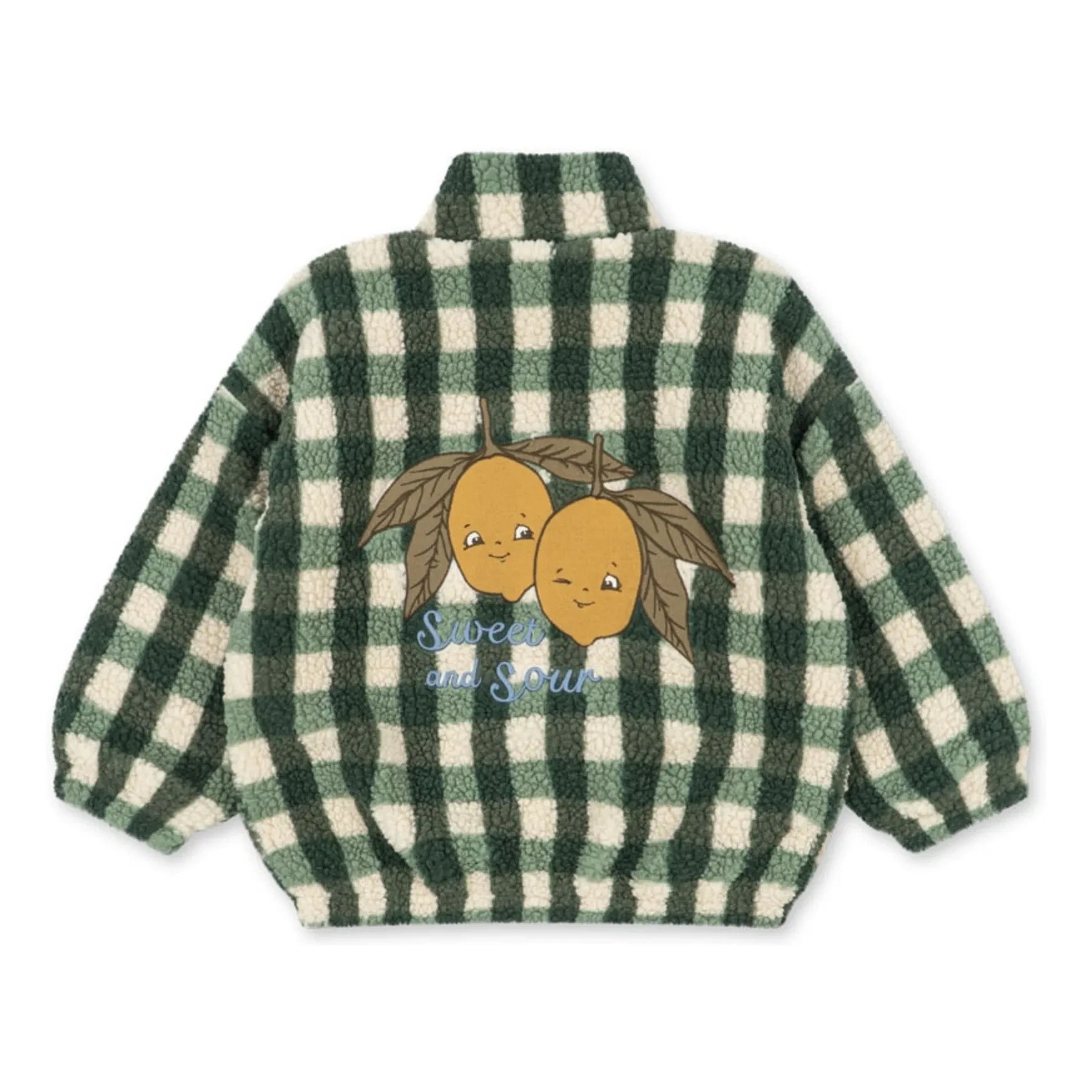 Konges Sløjd - Recycled Fiber Sherpa Jody Checkered Jacket | Green